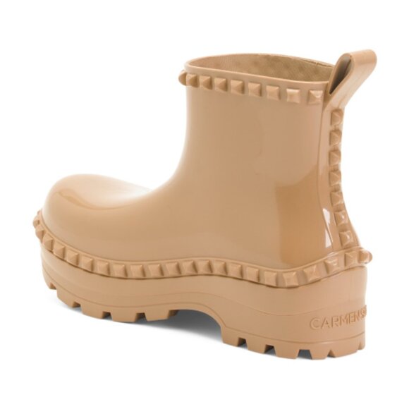 NEW CARMEN SOL Made In Italy Graziano Jelly Studded Boots FOR women 1125 10m5 - Picture 3 of 4